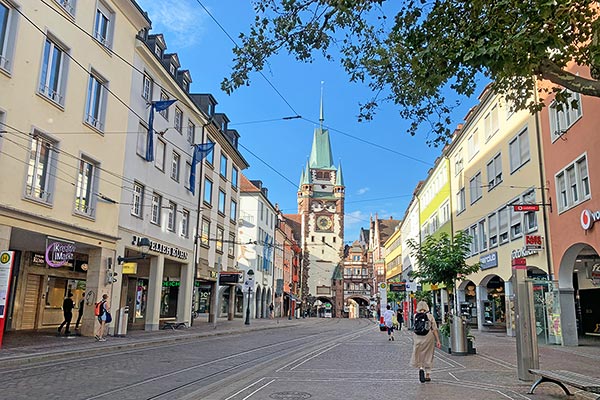 Stadtbummel in Freiburg im Breisgau