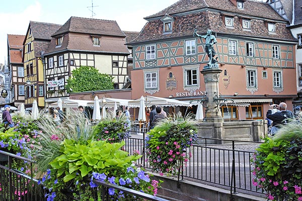 Historsiche Altstadt von Colmar/Frankreich